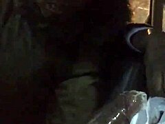 busty ebony girl sucking