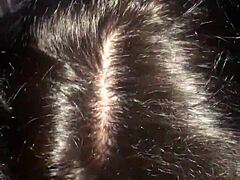 Latina Amateur Gives Sloppy Blowjob To Monster Cock