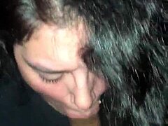 Latina Amateur Gives Sloppy Blowjob To Monster Cock