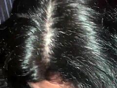 Latina Amateur Gives Sloppy Blowjob To Monster Cock