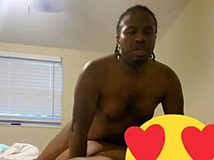 Black man fucks chubby woman