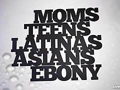 Eva Angelina in sexy threesome