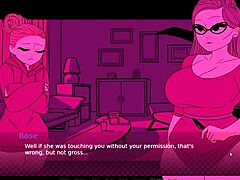 ที่ปรึกษาเลสเบียนในเกมเฮนไตยล่อลวงสาวๆด้วยการจูบทำให้กลายเป็นสลัดฮอร์นี่ใช้นิ้วเย็ดหีในกลุ่มเสียวตัวเอง