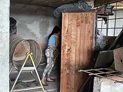 what happens when i fuck my hot sister-in-law while my stepbrother's away? intense doggystyle creampie roleplay in taboo threesome amateur action