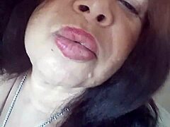 Sexy hot juicy woman in bed