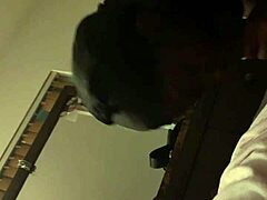 ebony deepthroats black cock cumshot