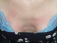 i feel the vibrator deep inside me during masturbation