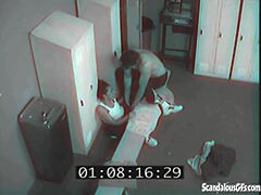 Steamy office affair caught on camera