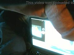 friend tries cumming on girlfriend's face with monster cock