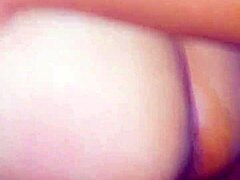 Petite Milf's Holiday Party Pussy Massage Surprise