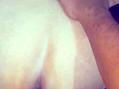 Petite Milf's Holiday Party Pussy Massage Surprise