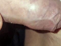 blonde spanish babe wakes me rubbing my pussy with her cock at midnight