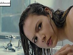 Martina Garcia's steamy bathroom scene