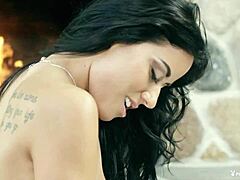 Barbara Desiree appears in Fireside Flirt scene