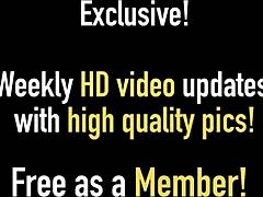 Penny Pax y Amarna Miller le hacen paja y garganta profunda a Alex Legend