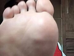 Worship Brazilian male feet fetish