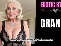 I denne erotiske historien forfører stefarmor ung 18+ 18+ gutt med store pupper i taboo milf granny-møte
