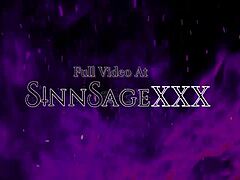 Titta på Sinn Sage dominera och reta med sin fitta!