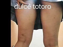 dulce totoro almost gets discovered, i couldn't hold back from touching myself to orgasm