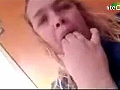 Big tits milf teasing