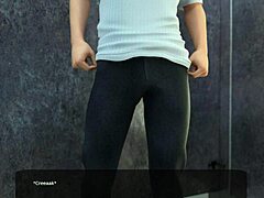 Milf mit großen Titten bekommt rauen Creampie auf Toilette - Uncensored Cuckold Schwanzfick