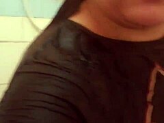 Strange fetish for wet bra in bath