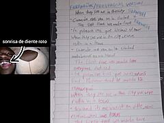 Singing with a broken tooth in Frespañol.