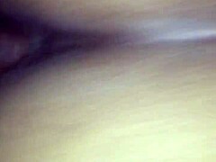 Homemade amateur bbw with phat booty lounges on sofa