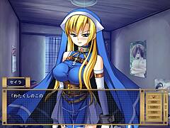 Seira feels intense pleasure in the janitor room during passionate fucking.