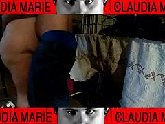 Oh hombre, esta prima española curvy se deja comer el culo en la casa del pueblo, súper cachonda a pesar de la familia alrededor 😈🍑