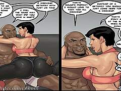 Schlampige Season 2 Ep 4 PAWG nimmt interracialen Anal-Arschfick in Comic-Hentai
