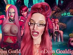 Financial domination goddess fetish fun