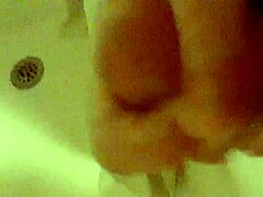 Amateur Guy Hurriedly Jacks Off His Hard Cock To Cum At Home