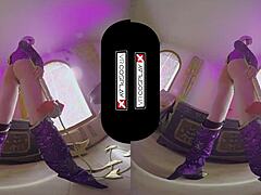 Carly Rae Summers As Ivy Valentine In Vr Cosplay Riding And Sucking With Intense Emotions