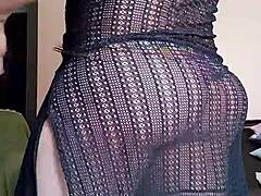 want to see this gay in lace dress?