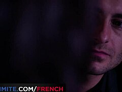 Ava Courcelles' secret bathroom handjob and blowjob encounter