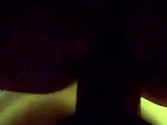 Snowbunny SHOWCASES her SHAVED pussy and BIG ass