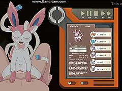 Sylveons animasyonlu Hentai seks oyunu