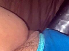 Hot masturbation session with a sexy girl touching her pussy passionately.