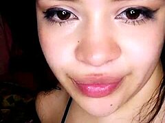 lauren areiza pounded hard in doggy style, her natural tits bouncing and pussy exposed.