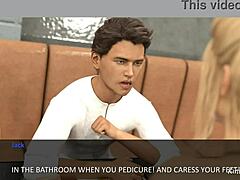 โอ้ย มนุษย์ หนังสือเวทย์มนตร์ตอนที่ 7 ทำให้ฉันทำฟุตจ็อบลับสาธารณะใต้โต๊ะร้านอาหาร