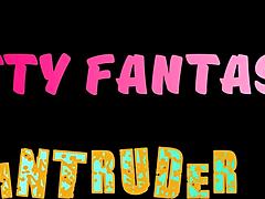 Bound latina milf in belly kitty fantasy 😈