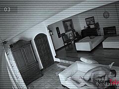 Stieftochter Esperanza del Horno fickt Dad, während Stiefmutter schläft