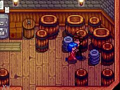 Playing Xtardew Valley with Emily outdoors in Spanish