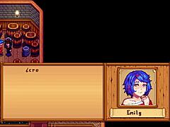 Playing Xtardew Valley with Emily outdoors in Spanish