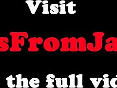 일본 트랜니, 격렬한 애널 세션 후 페이셜 받아