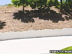 STEP AUNT FUCKS HORNY STEP NEPHEW!