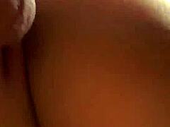 Se Hope ta en enorm monster kuk i hardcore blowjob og facial fucking