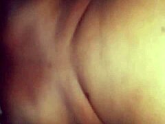 Friend and girlfriend share a moment.