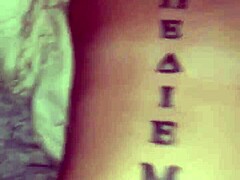 Big booty black girl rides long dick in intense ass fucking session